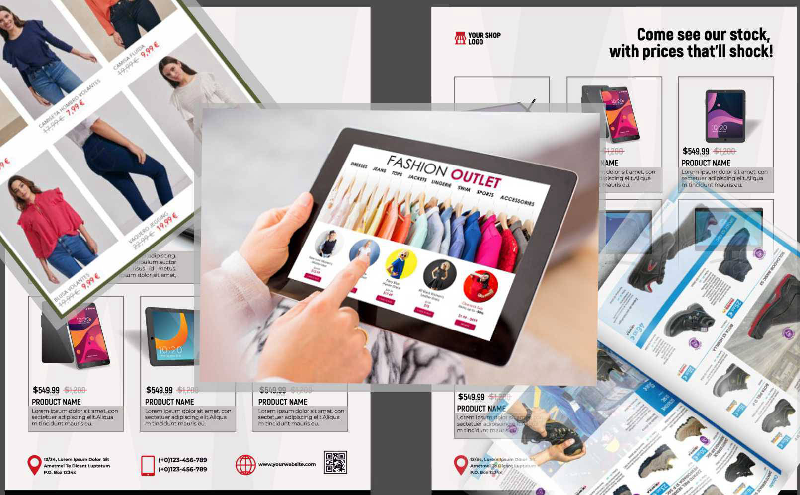 catálogo o Tienda  en la web